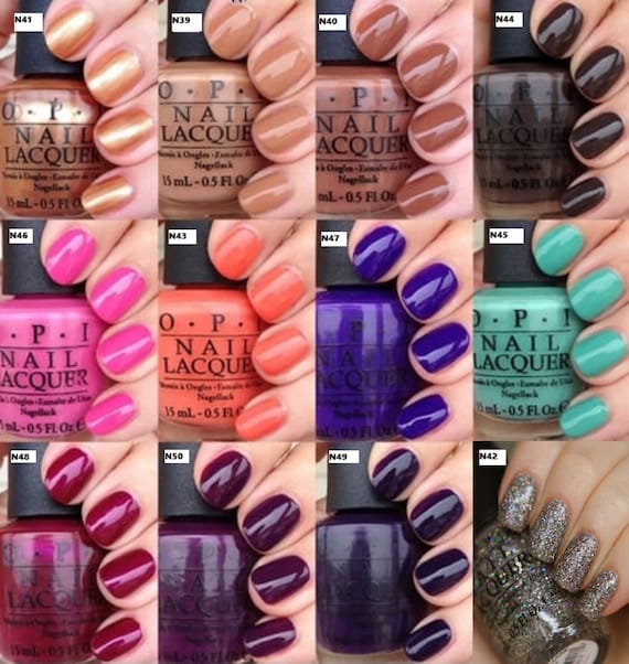 opi nail paint