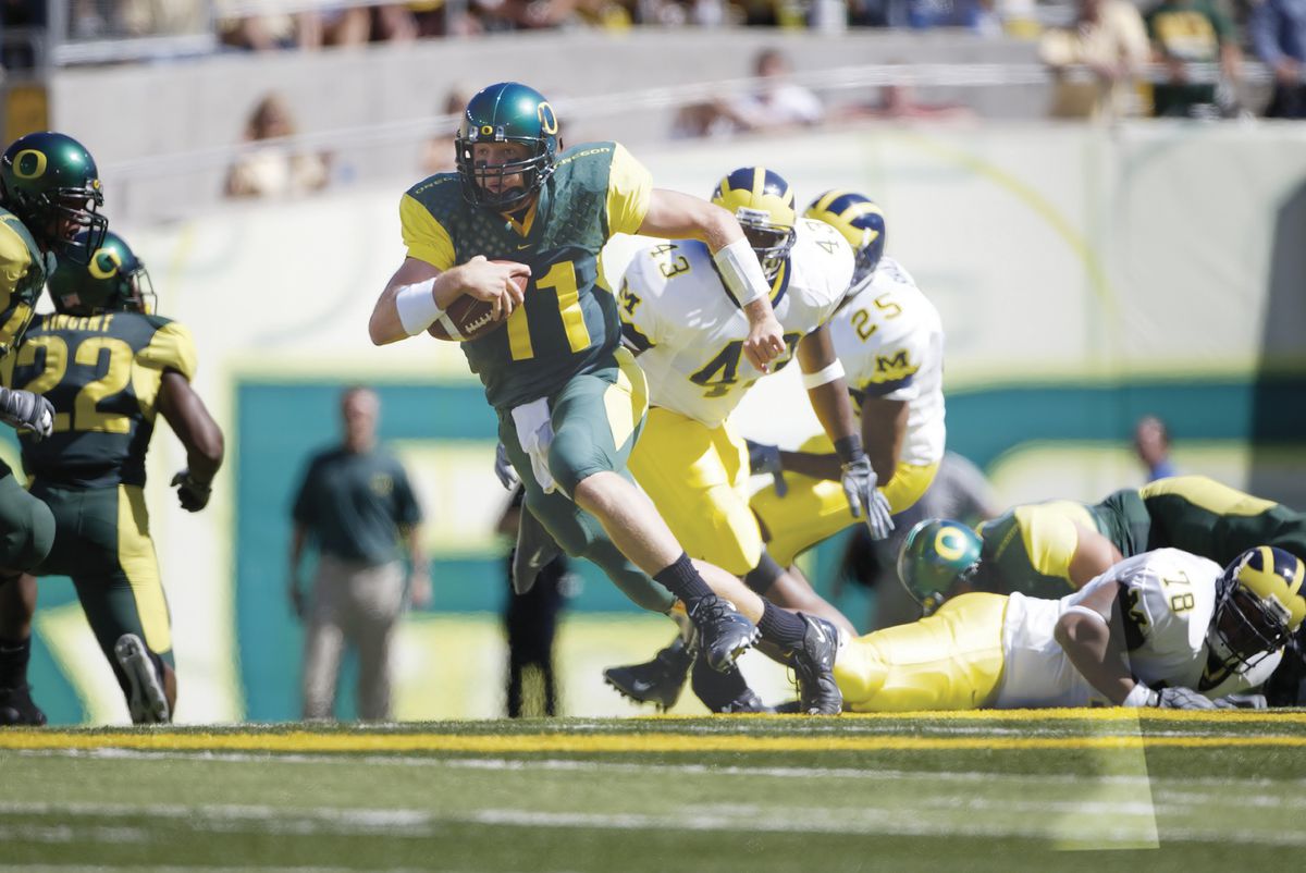 oregon quarterback history