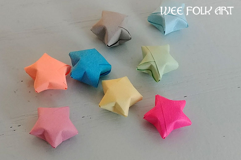 origami star lucky