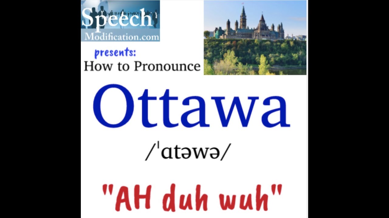 ottawa pronunciation