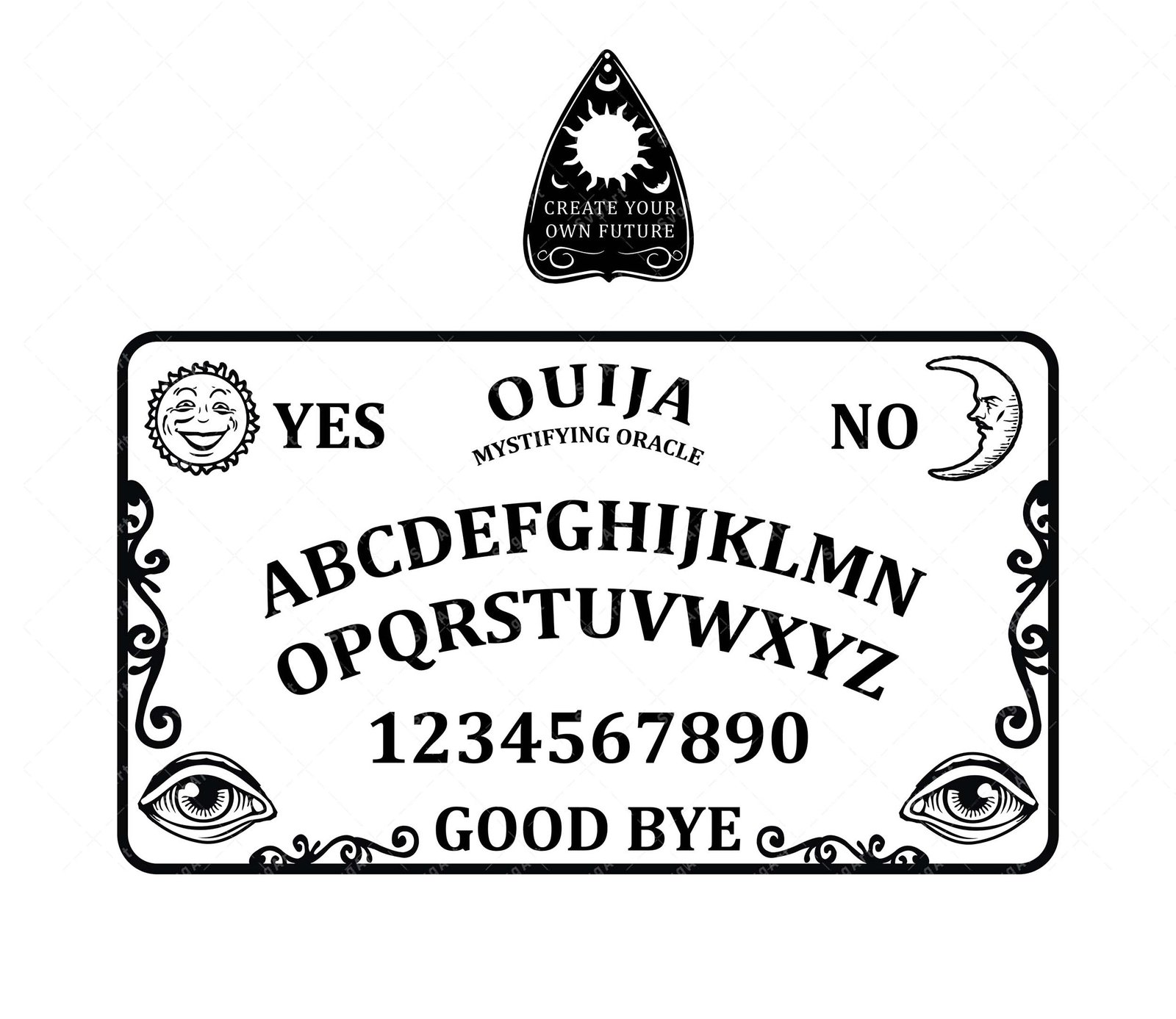 ouija board svg