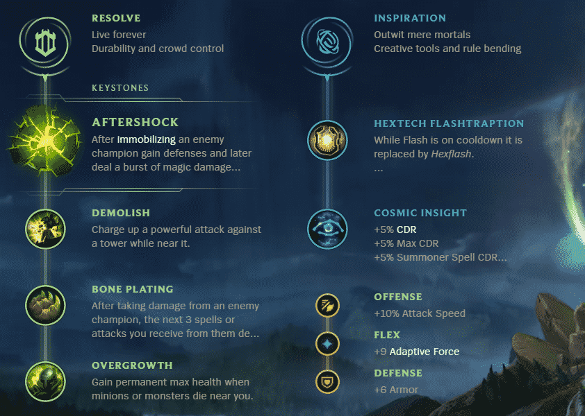 pantheon runes