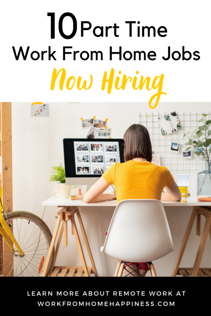 part time work from home positions