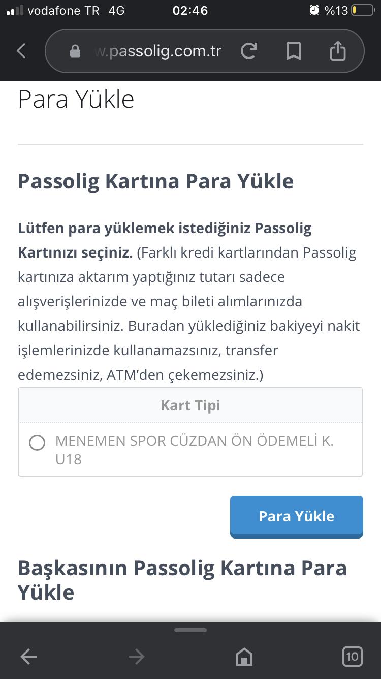 passo para yükle