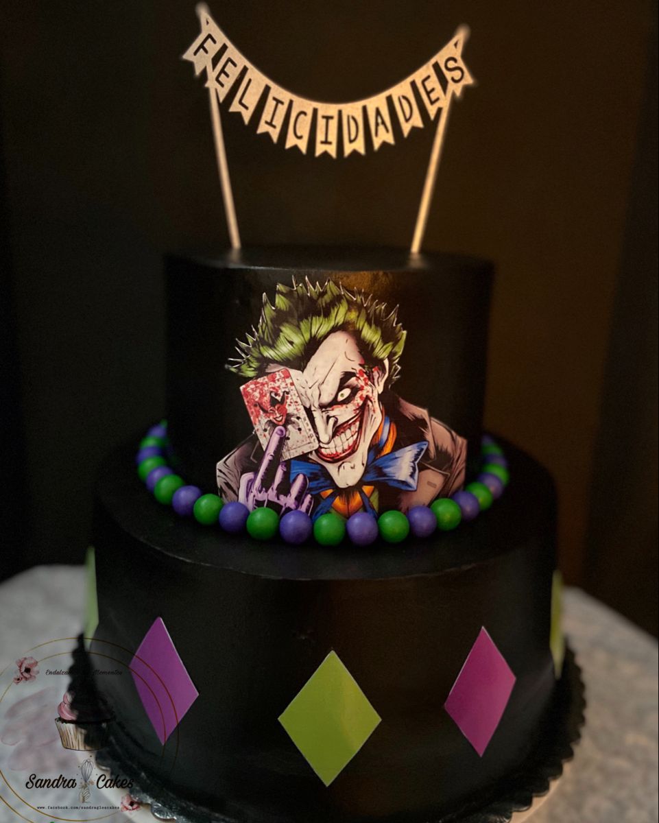 pastel de joker