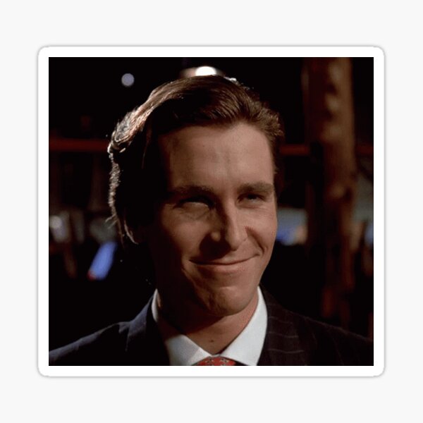 patrick bateman smile