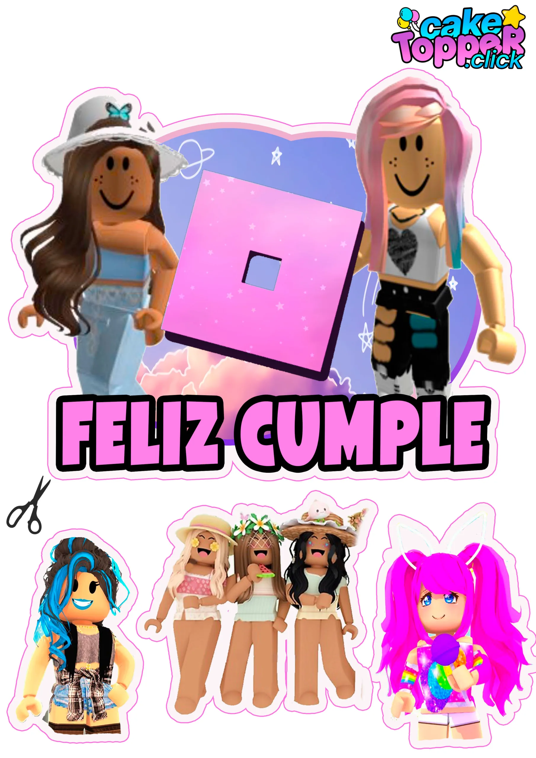 personajes de roblox para imprimir