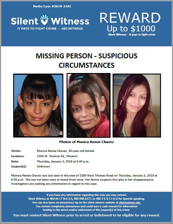 phoenix arizona missing persons