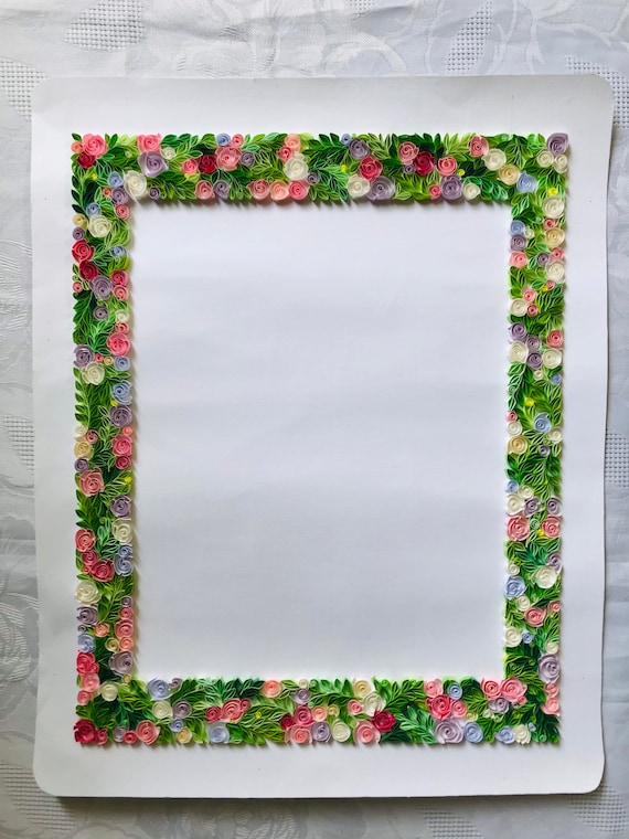 photo frame border design handmade