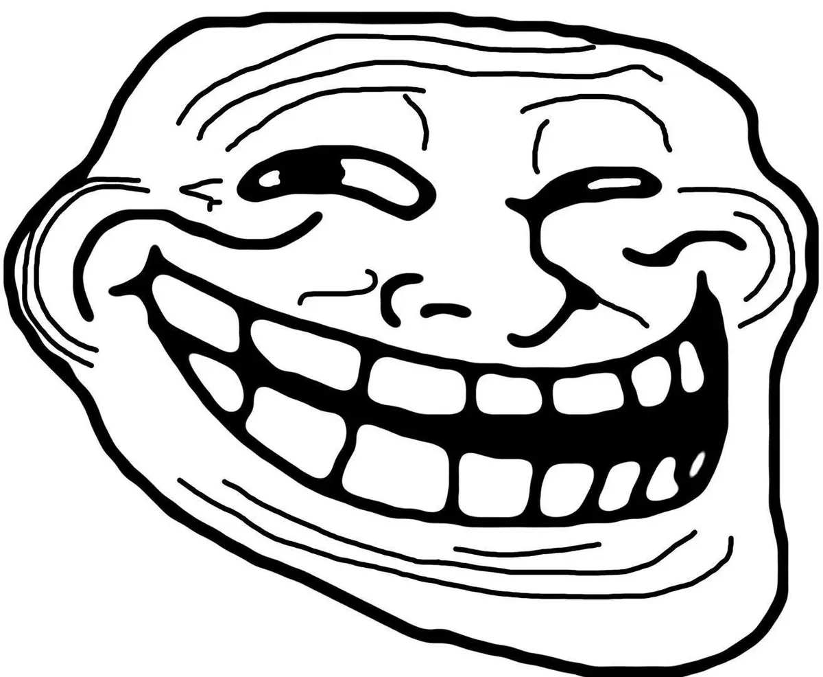 pictures of the troll face