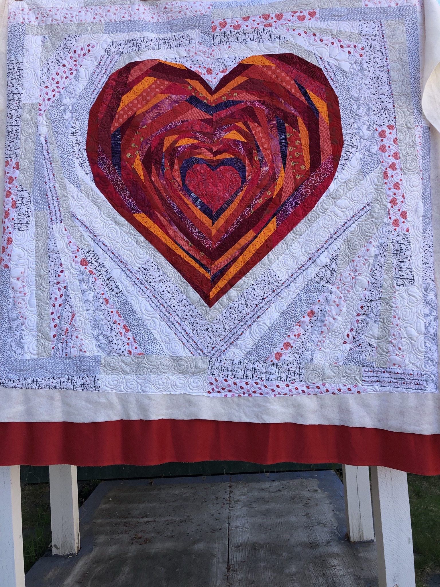 pieces of my heart quilt pattern