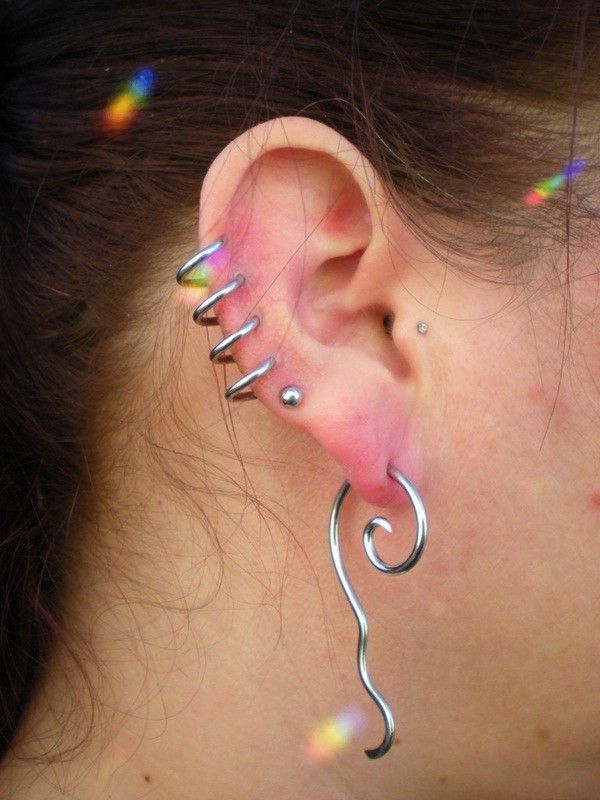 piercing spiral