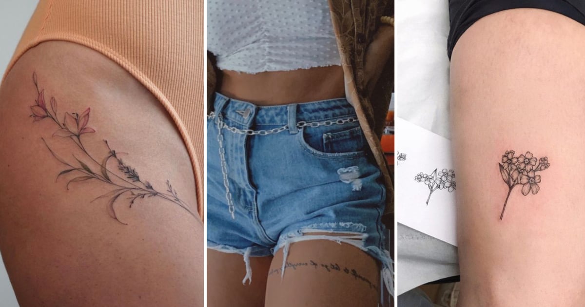 pierna tatuajes para mujeres