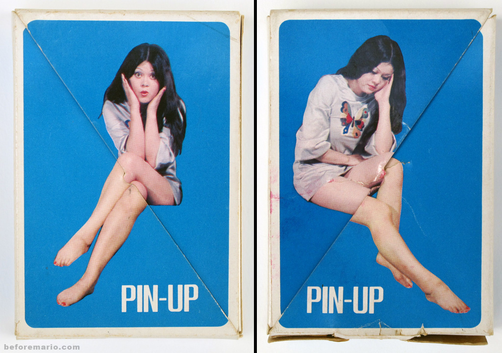 pin up playing cards