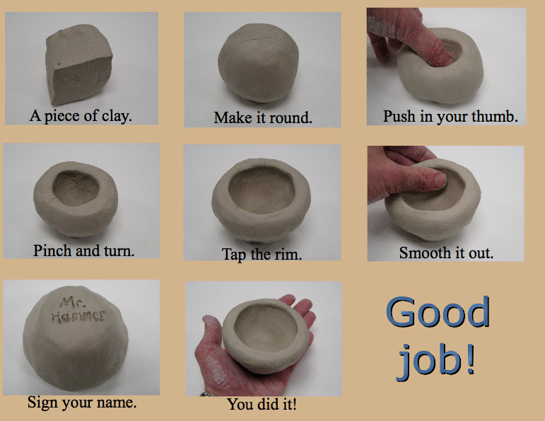 pinch pottery ideas