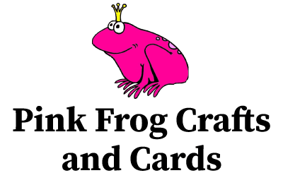 pink frog crafts and cards