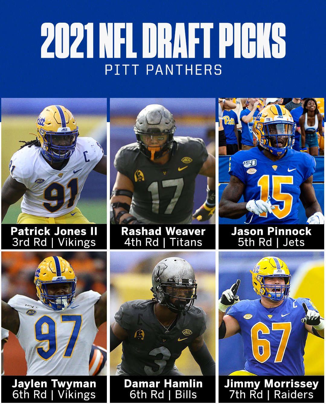 pitt football draft picks