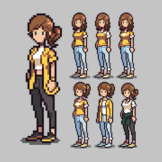 pixelart character