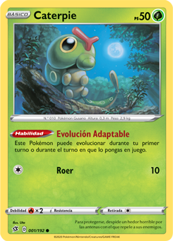 pokemon card caterpie