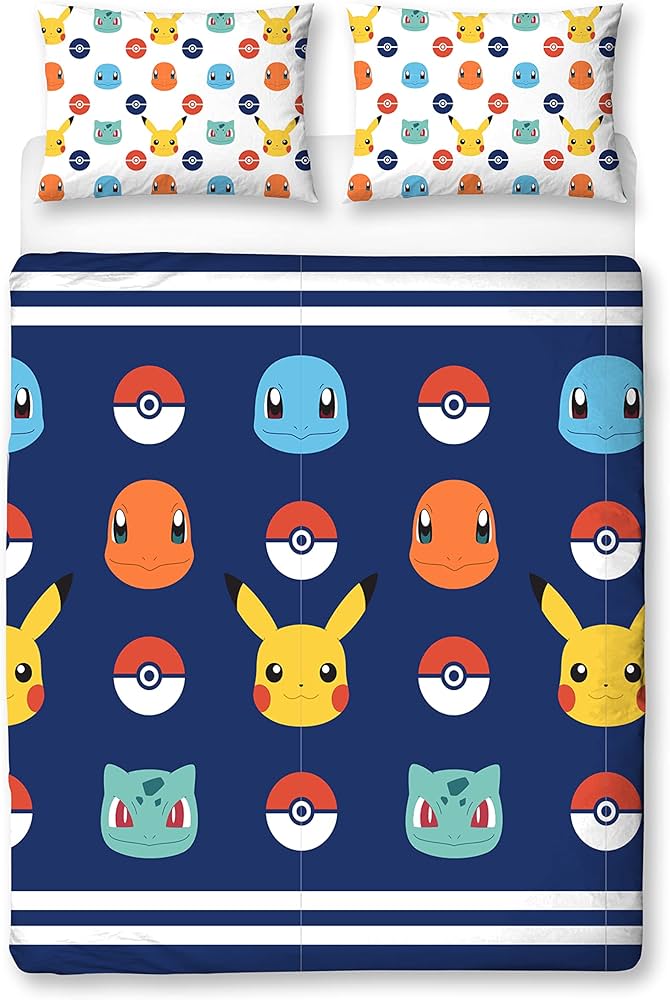 pokemon double duvet cover