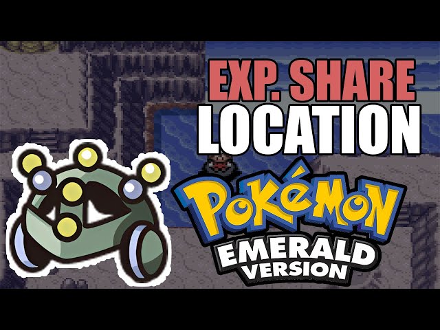 pokemon emerald how to get exp share