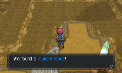 pokemon xy thunder stone