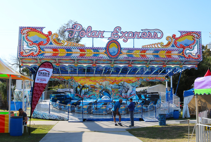 polar express carnival ride