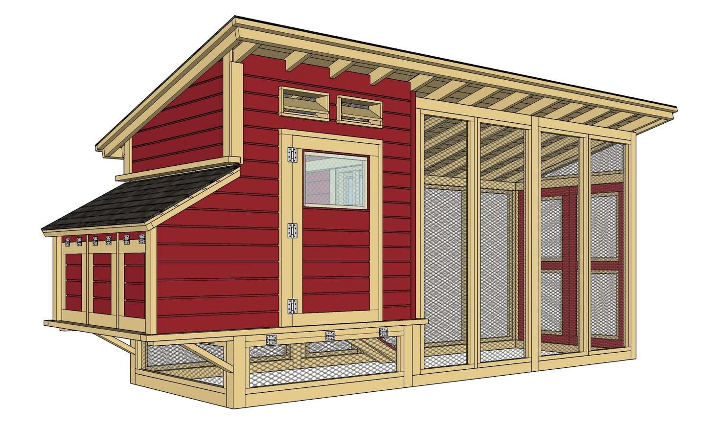 poultry coop plans