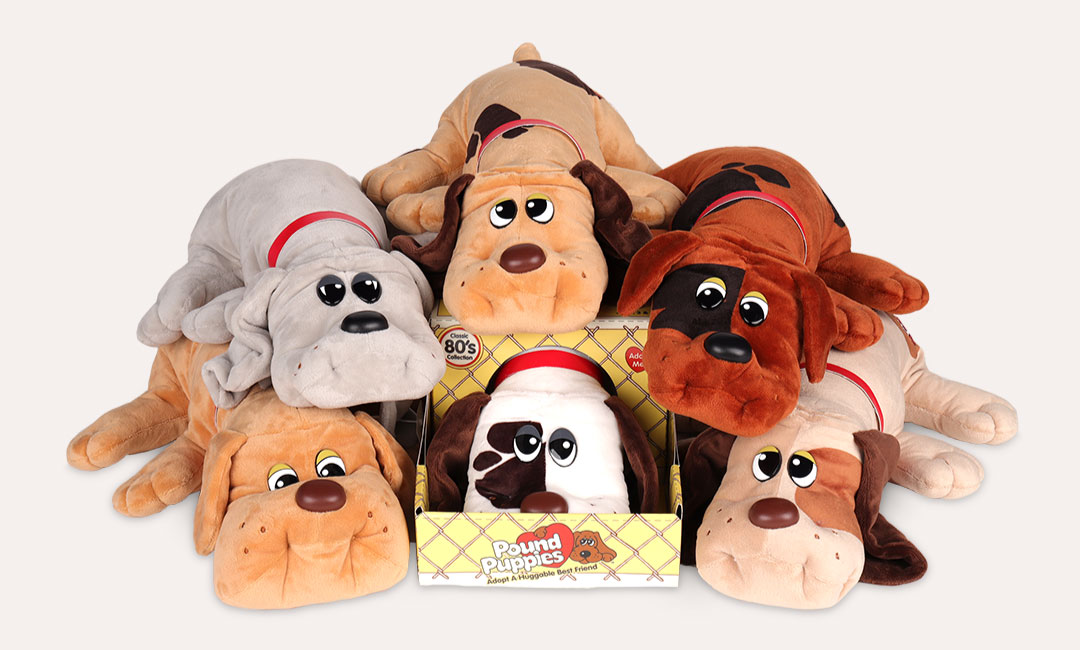 pound puppies stuffed animals