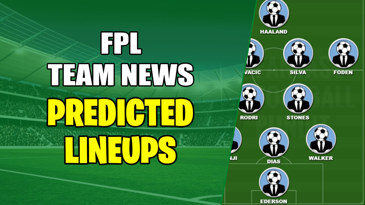 premier league predicted lineups