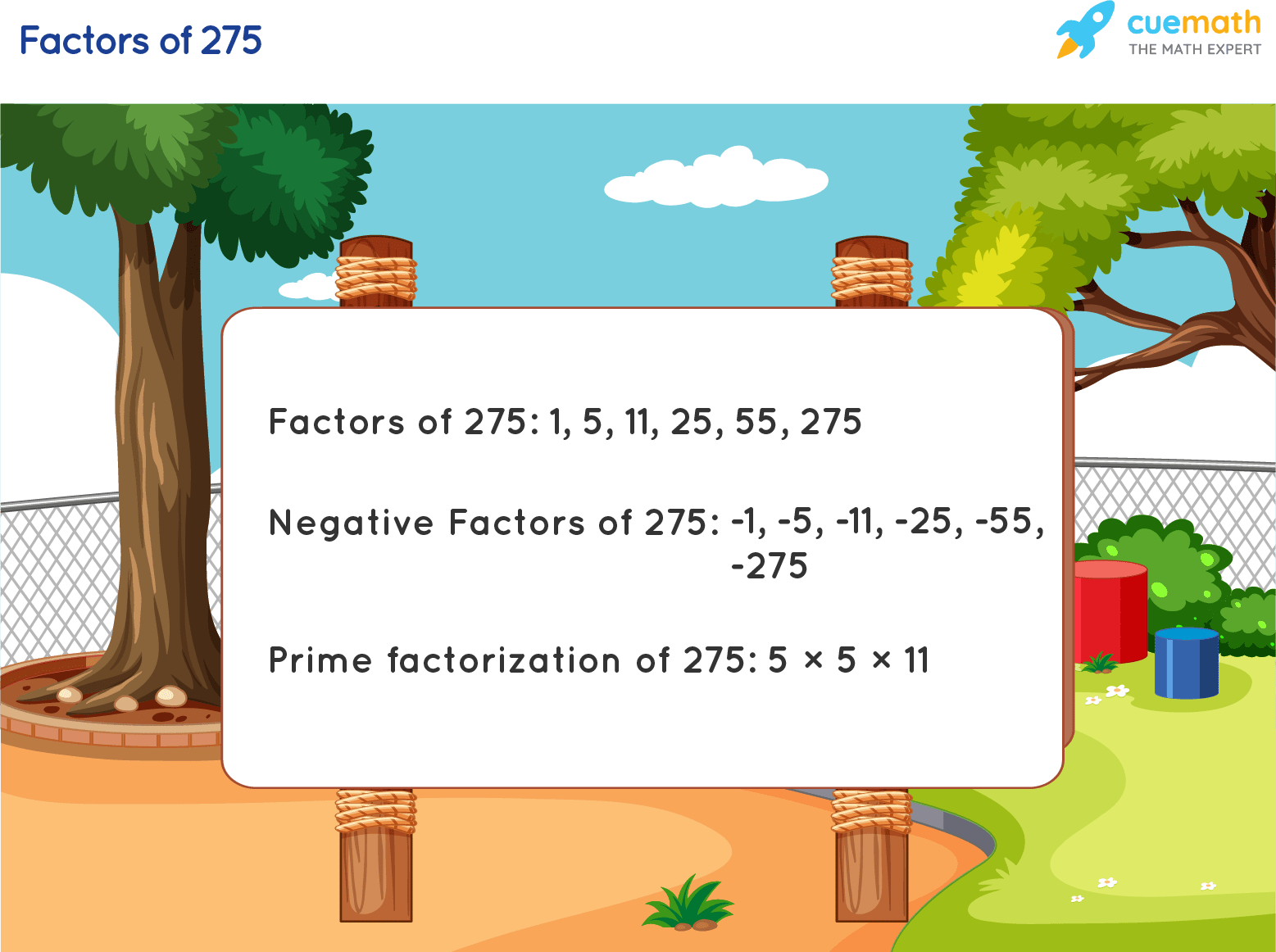 prime factorization of 275