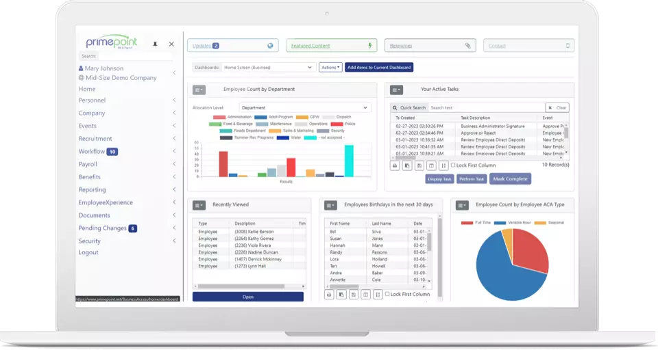 primepoint payroll login