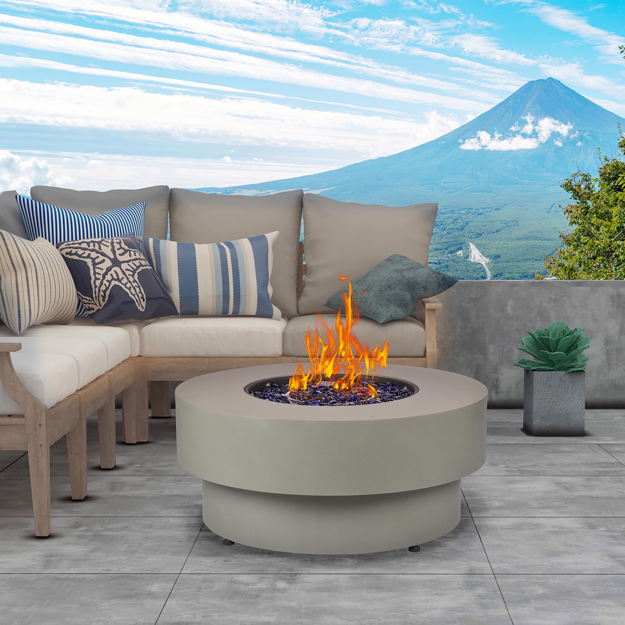 propane fire pit table