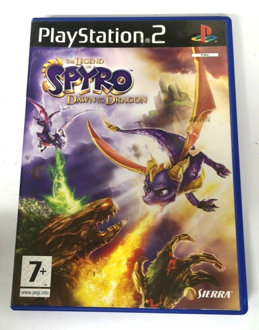 ps2 spyro the dragon