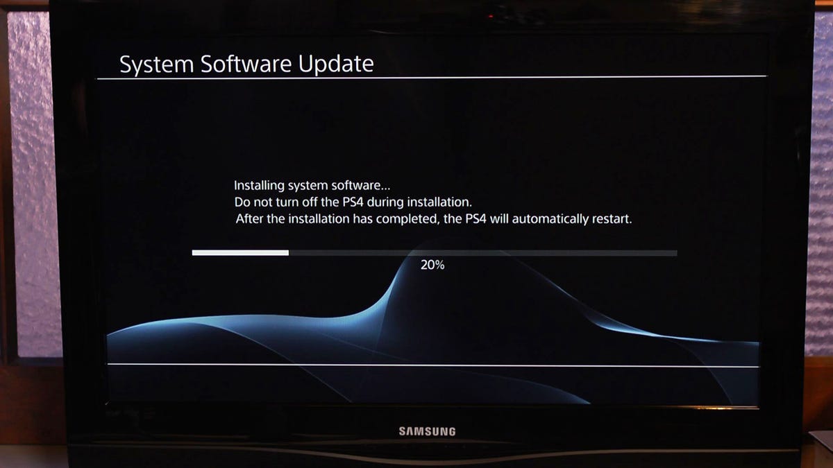 ps4 system update software