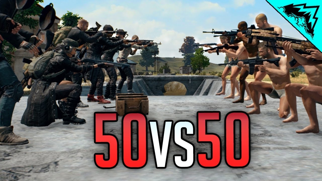 pubg mobile 50 vs 50