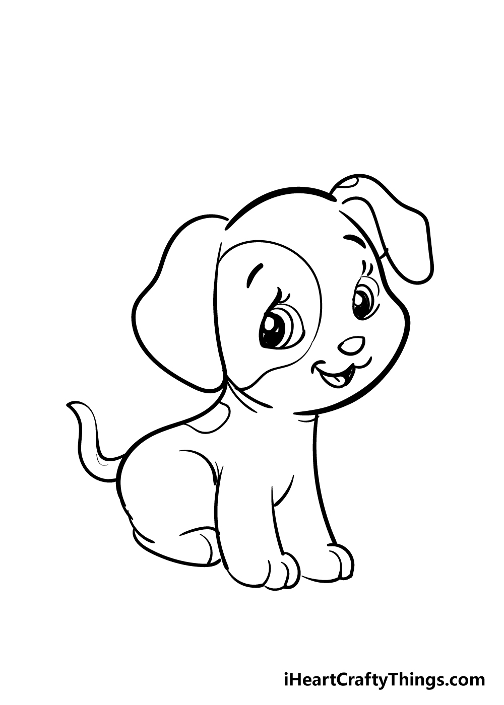 puppy images drawing