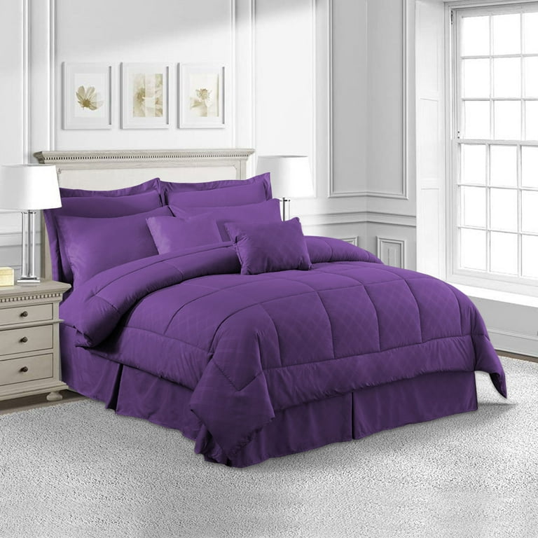 purple bed in a bag queen size