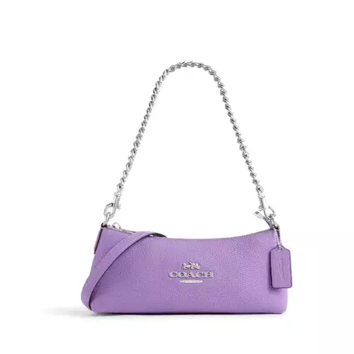 purple coach bag