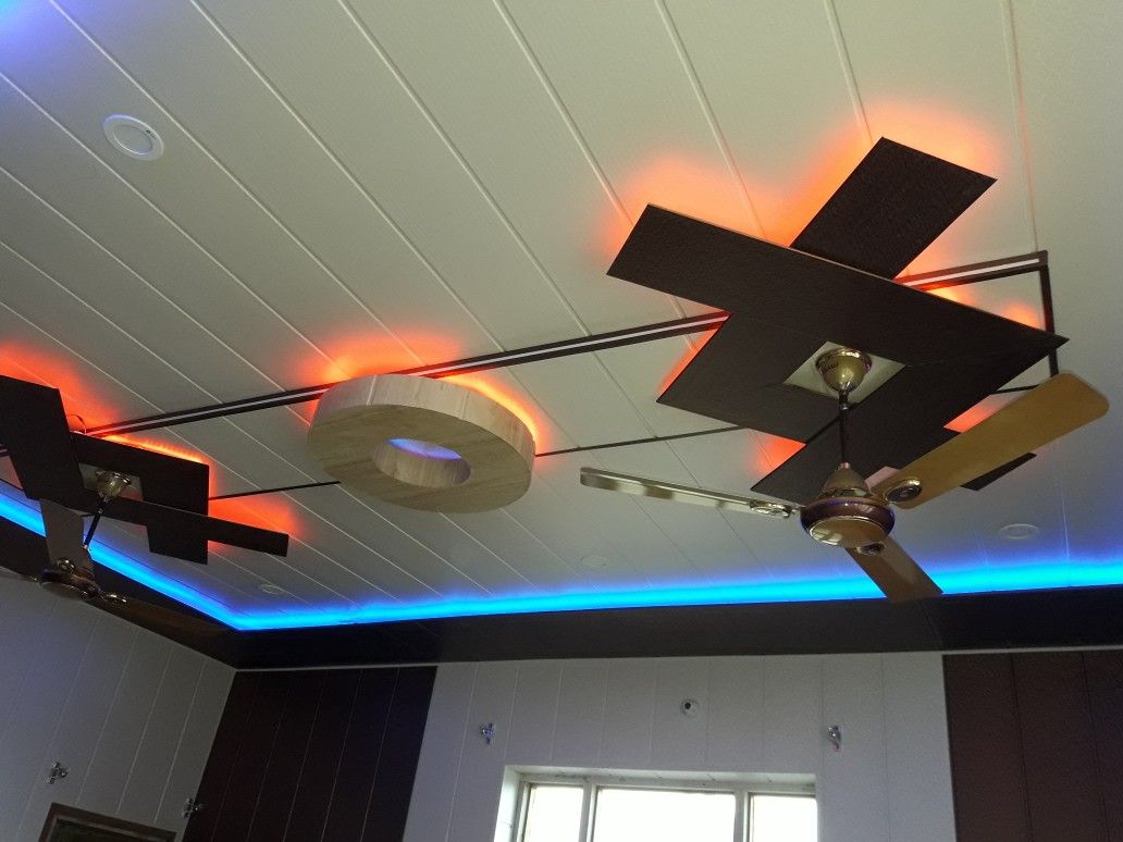 pvc ceiling fan design