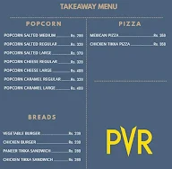 pvr menu card