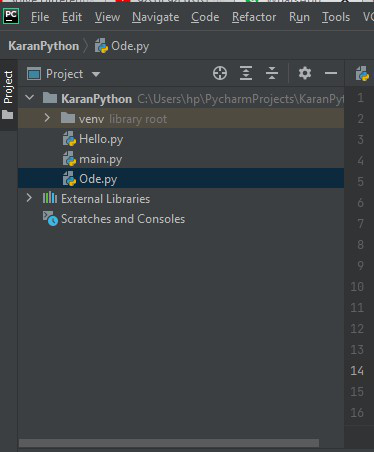 pycharm install packages