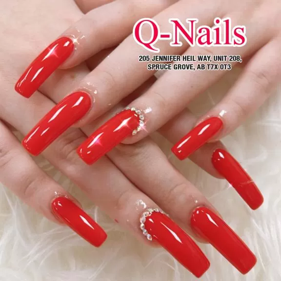 q nails spruce grove