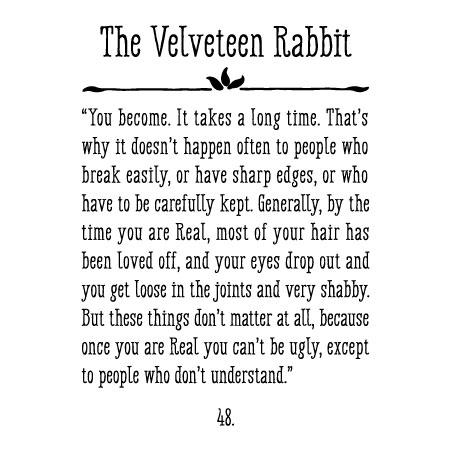 quotes from velveteen rabbit