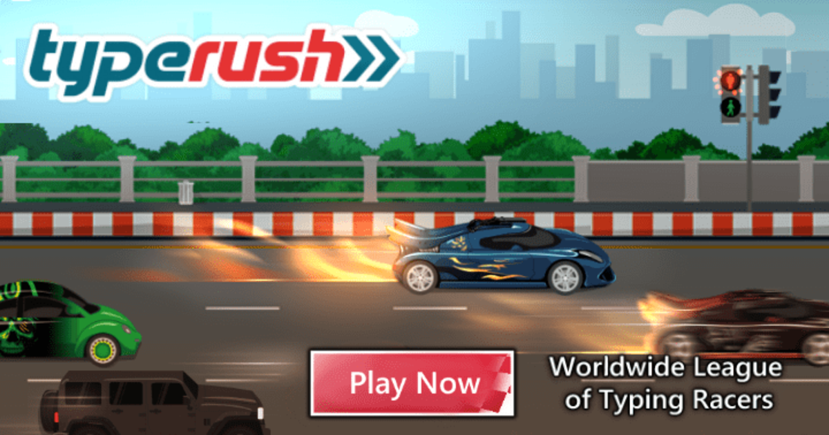 racing typing game