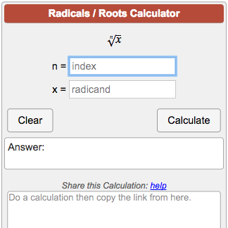 radical fraction calculator
