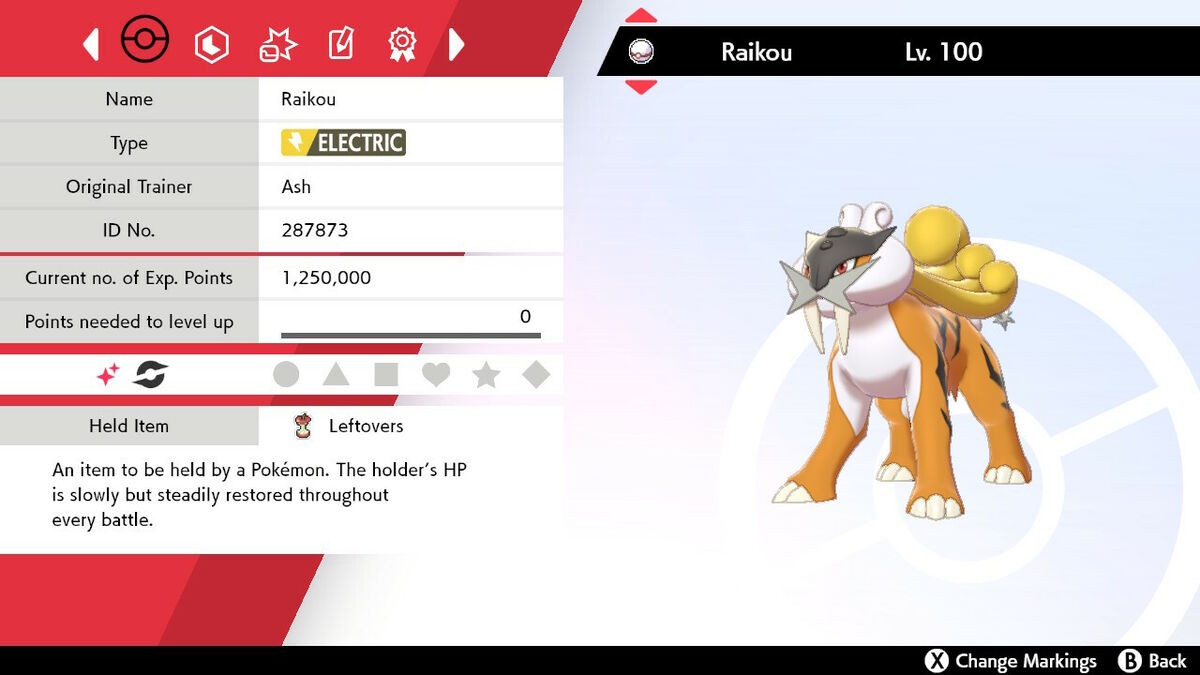 raikou stats