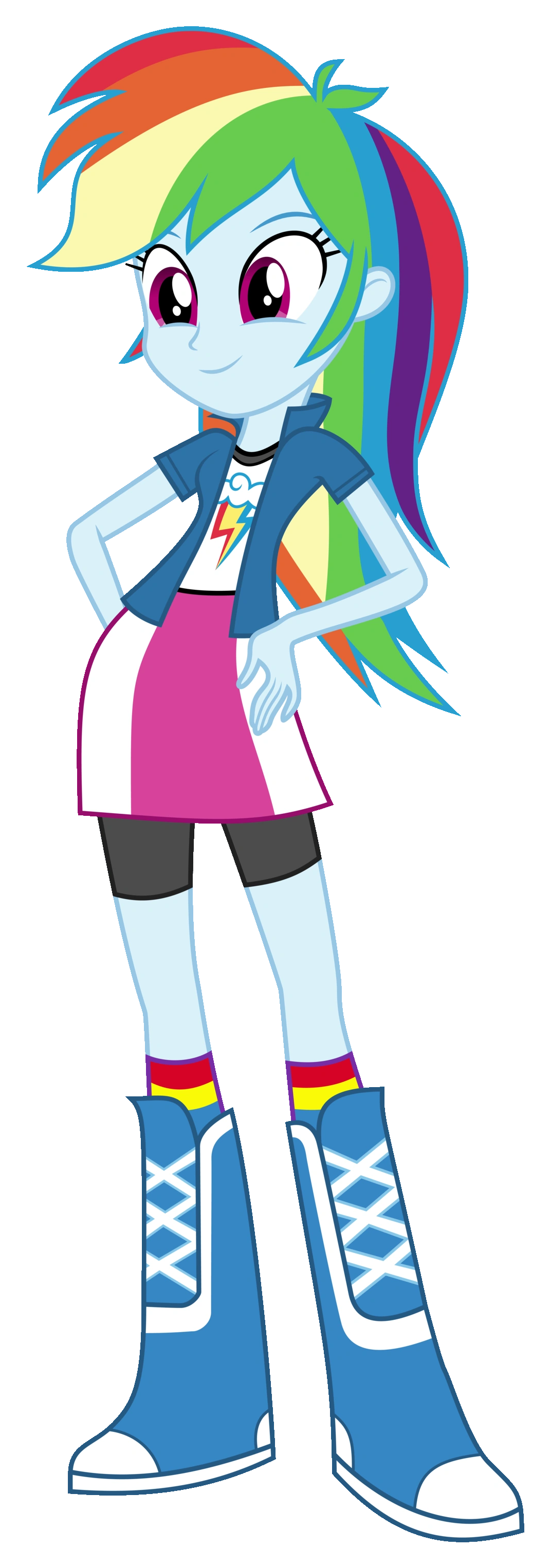 rainbow dash human