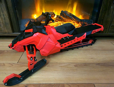 rc snowmobile