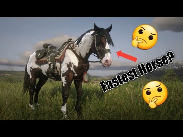 rdr2 fastest horse